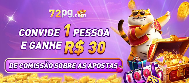 72PG Indique amigos para receber um bônus